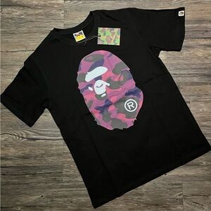 Bape Purple Camp Mens T-Shirt